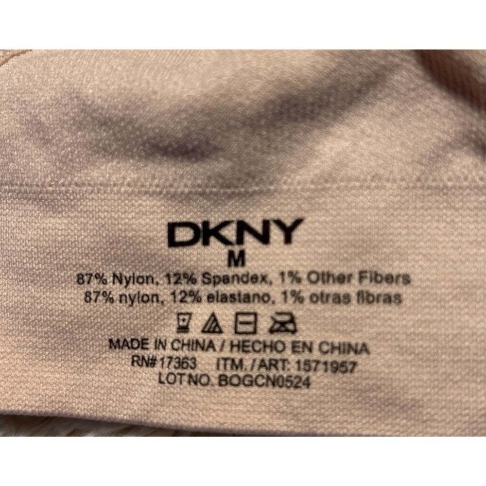 DKNY Women's 2-Pack Seamless Bra, Black / Sand, Size M New Damaged Box - Picture 7 of 9